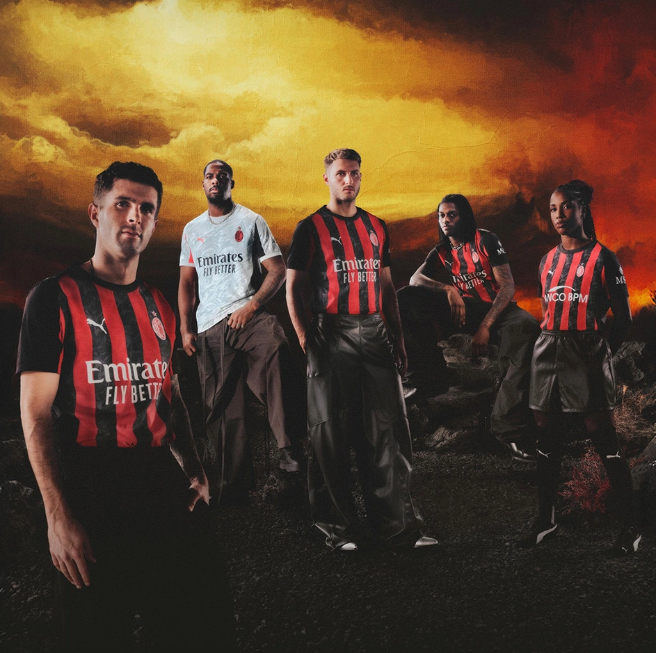 Maillot Domicile AC Milan 2025-26